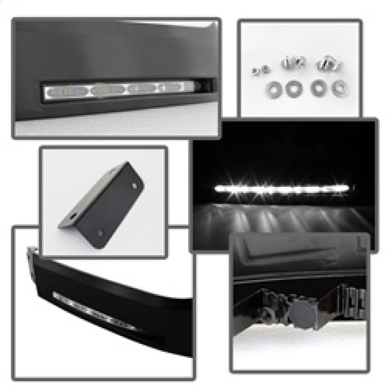 SPYDER 5077714 Spyder Toyota Tundra 07-13 Daytime LED Running Lights (XSP-X Model Look)wo/swtch Blk FL-DRL-TTU07-BK