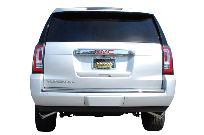 Gibson 65681 14-19 Cadillac Escalade Base 6.2L 3.5in/2.25in Cat-Back Dual Extreme Exhaust - Stainless