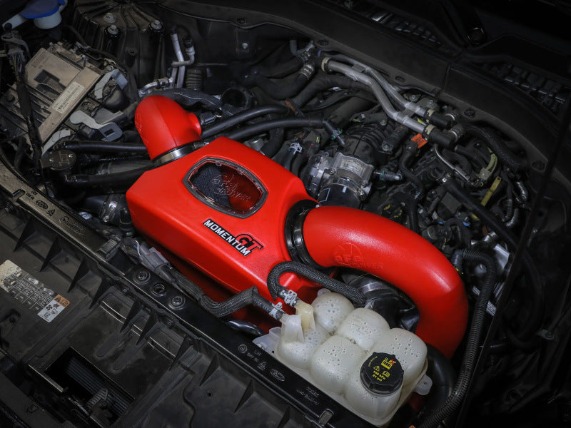 aFe 50-70076KR Momentum GT Red Pro Dry S Cold Air Intake System 20-23 Ford Explorer ST V6-3.0L TT