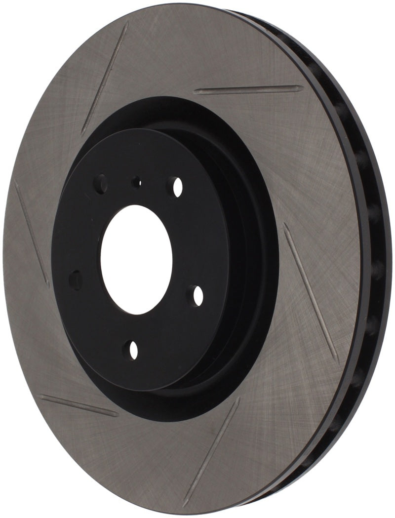 Stoptech 126.42076SR StopTech Power Slot 03-07 350z/ 03-04 G35 w/ Brembo SportStop Slotted Front Right Rotor