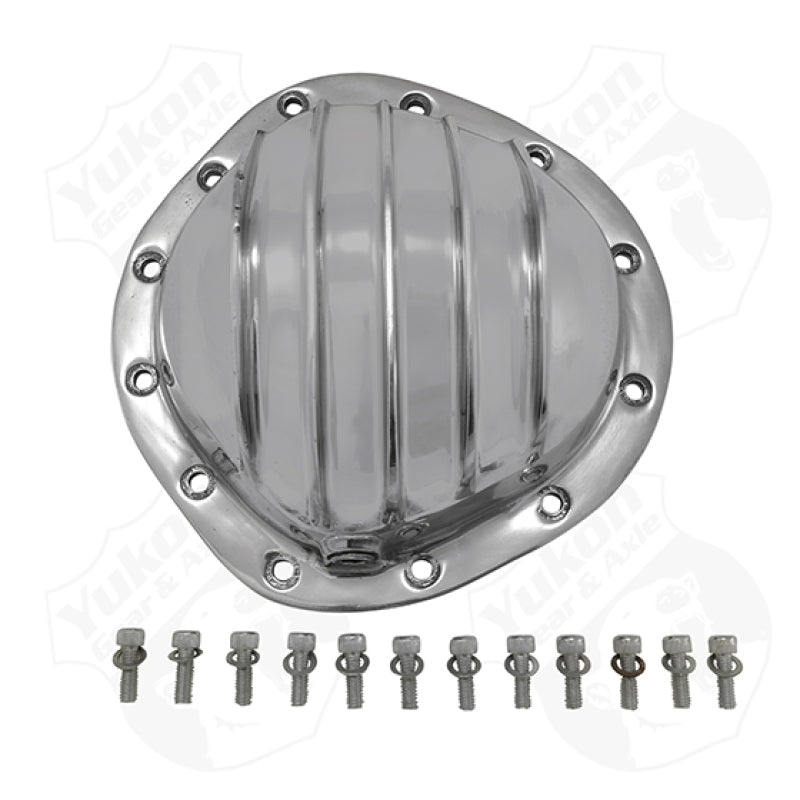 Yukon Gear & Axle YP C2-GM12T Yukon Gear Polished Aluminum Cover For GM 12 Bolt Truck