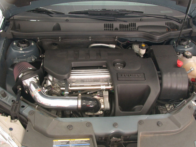 K&N Engineering 69-4515TS K&N 05-09 Chevy Cobalt 2.2L Silver Typhoon Short RAM Intake