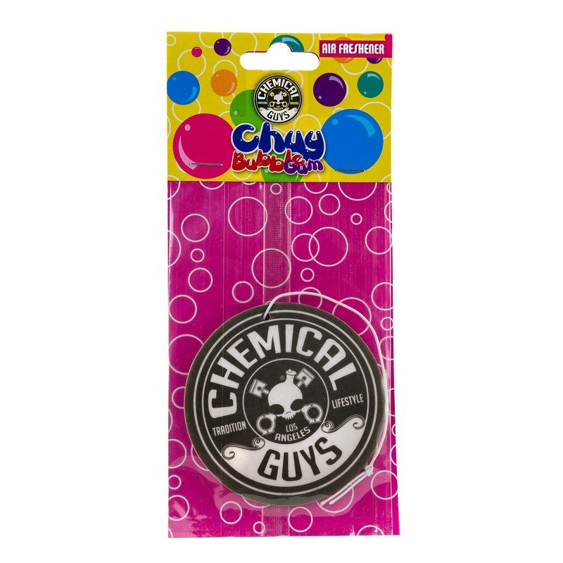 Chemical Guys AIR400 Chuy Bubble Gum Premium Hanging Air Freshener & Odor Eliminator