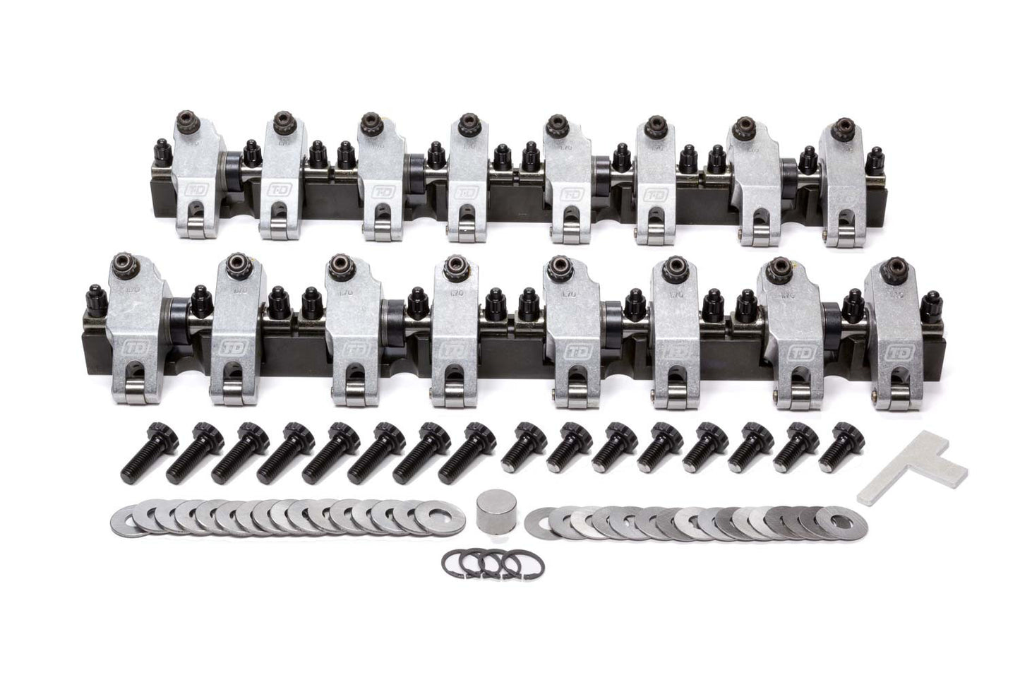 T And D Machine TDM2008-180/180 LS7 Shaft Rocker Arm Kit 1.80/1.80 Ratio