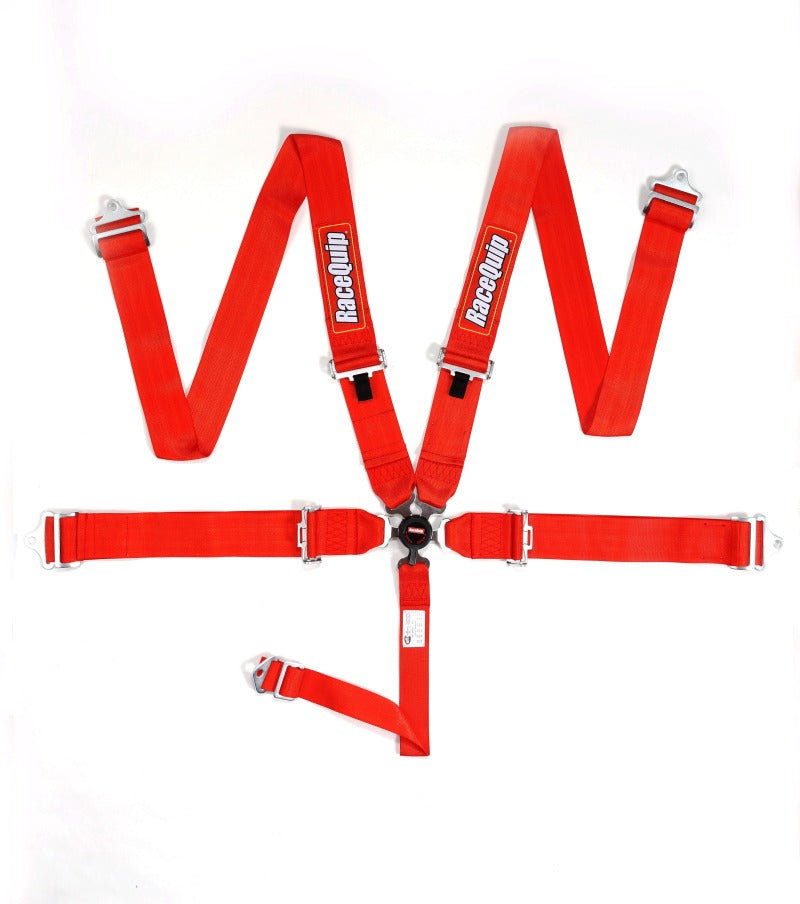 Racequip 741011 RaceQuip Red SFI CAMLOCK 5pt PD Lap Seat Belt