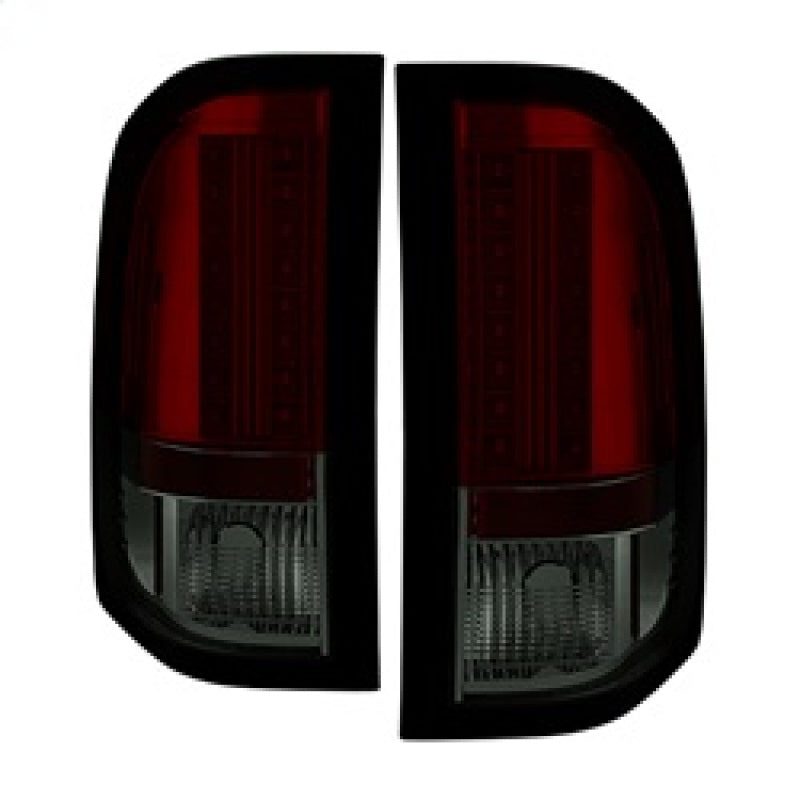SPYDER 5001801 Spyder Chevy Silverado 07-13 LED Tail Lights Red Smoke ALT-YD-CS07-LED-RS