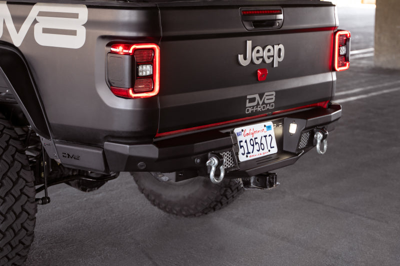 DV8 Offroad RBGL-06 20-23 Jeep Gladiator JT MTO Series Rear Bumper