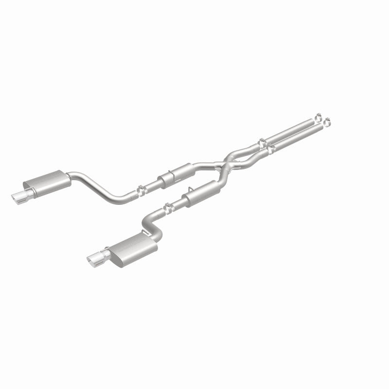 Magnaflow 15494 MagnaFlow 11-12 Dodge Charger SRT-8 Hemi Dual Split Rear Exit Stainless Cat-Back Performance Exhaust