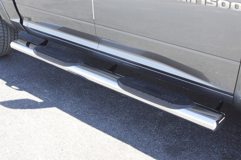 LUND 24385007 Lund 10-17 Dodge RAM 2500 Crew Cab 6in. Oval Straight SS Nerf Bars - Polished