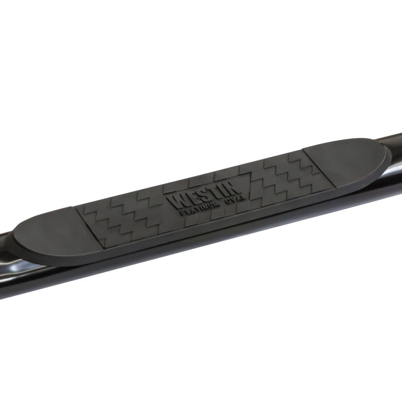 Westin 21-3825 2014-2018 Chevy Silverado 1500 Crew Cab (Body Mount) Platinum 4 Oval Nerf Step Bars - Black