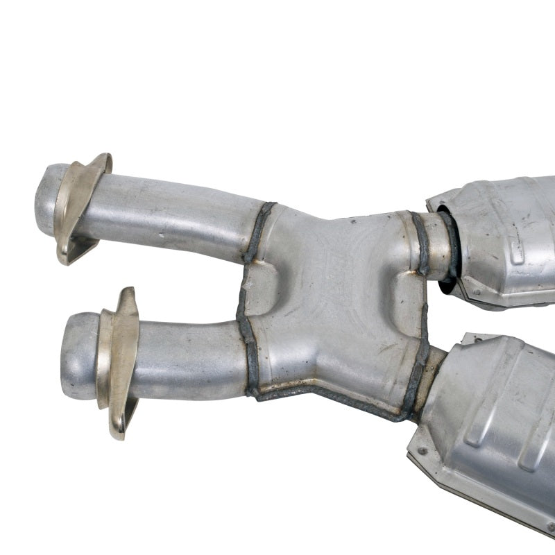 BBK 1663 94-95 Mustang 5.0 High Flow X Pipe With Catalytic Converters - 2-1/2