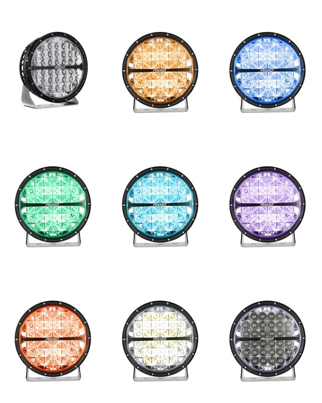 Rigid Industries 36422 360-Series 9in LED Off-Road Spot Beam - RGBW