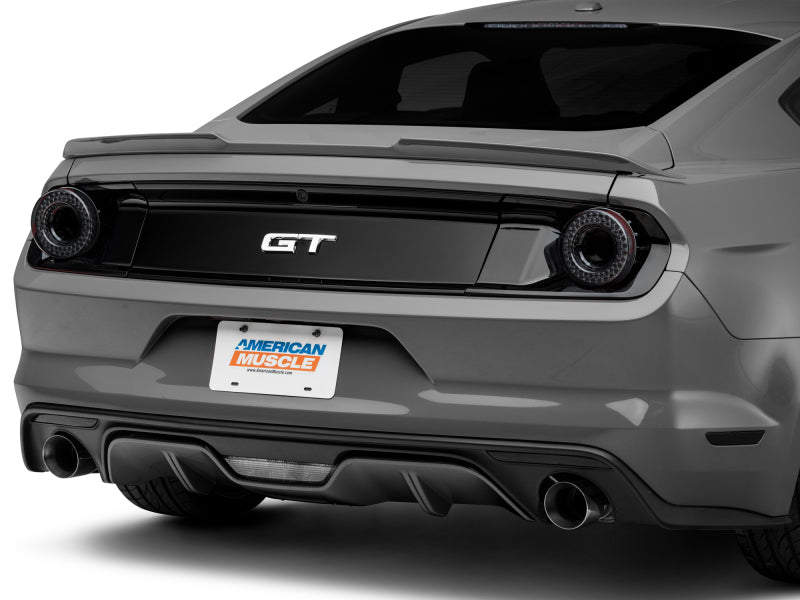 Raxiom 393827 15-22 Ford Mustang Halo LED Tail Lights - Gloss Black Housing (Smoked Lens)