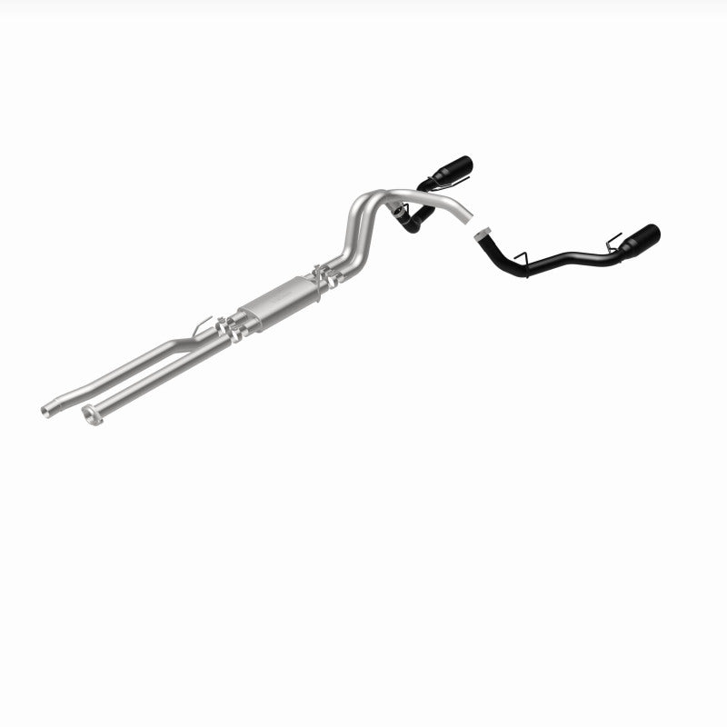 Magnaflow 19350 MagnaFlow SYS Cat-Back 2017 Ford F-150 Raptor 3.5L Dual Black Coated 3in Tips