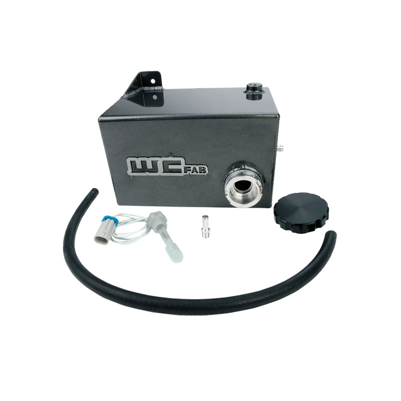 Wehrli WCF100645-GB 01-07 Chevrolet 6.6L LB7/LLY/LBZ Duramax OEM Placement Coolant Tank Kit - Gloss Black