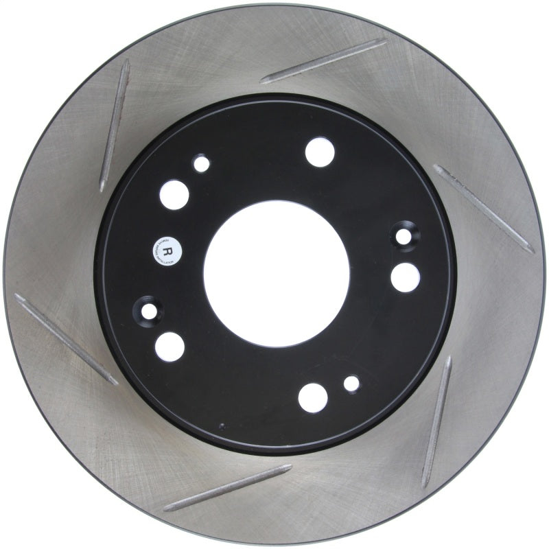 Stoptech 126.40055SR StopTech Power Slot 04-08 Acura TSX / 03-07 Honda Accord V6 Coupe Slotted Rear Right Rotor