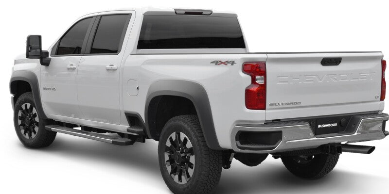Bushwacker 40986-02 2020 Chevrolet Silverado 2500/3500 Extend-A-Fender Style Flares 4pc - Black