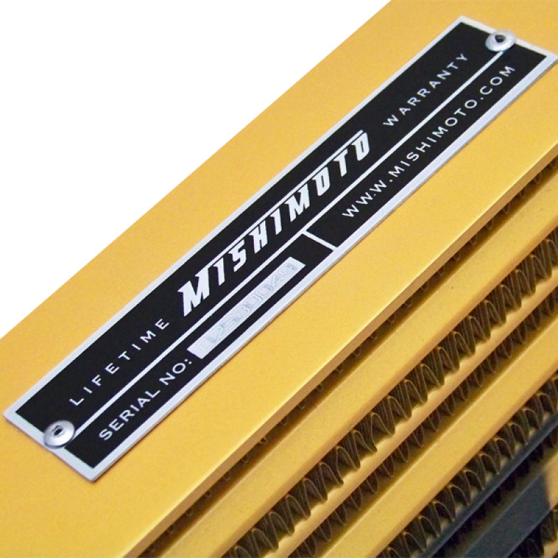 Mishimoto MMINT-UMG Eat Sleep Race Special Edition Gold M-Line Intercooler