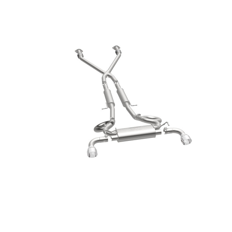 Magnaflow 19135 MagnaFlow Cat-Back 09-17 Nissan 370Z V6 3.7L Street Series SS 2.25in Dual Split Rear Exit Exhaust