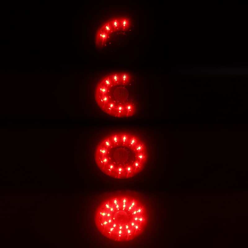 AlphaRex 610020 05-13 Chevrolet Corvette PRO-Series LED Tail Lights Jet Black
