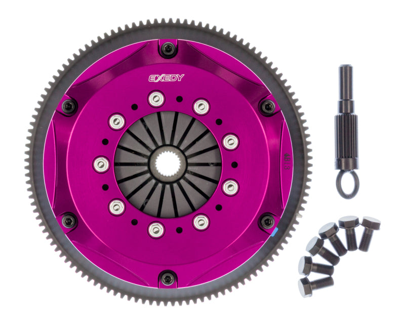 Exedy NM032SD 1989-1993 Nissan Skyline GTR L6 Hyper Twin Cerametallic Clutch Sprung Center Disc Push Type
