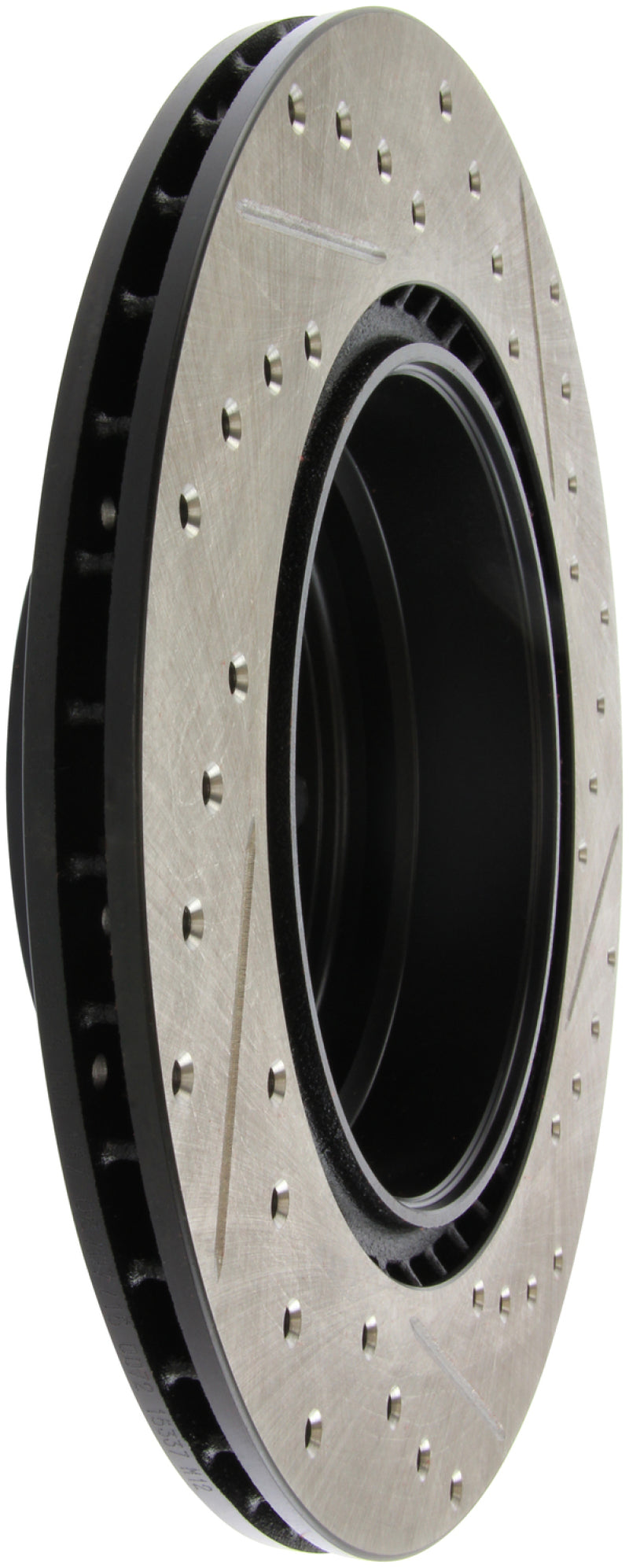 Stoptech 127.34080R StopTech 06 BMW 330 / 07-09 BMW 335 Slotted & Drilled Right Rear Rotor