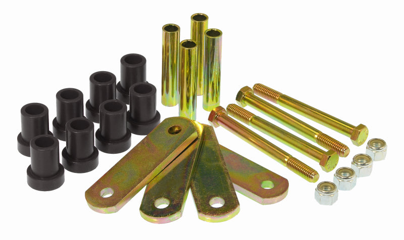 Prothane 4-804-BL 60-74 Chrysler B & E Body HD Shackle Bushings - Black
