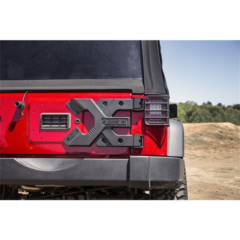 Rugged Ridge 11546.51 Spartacus HD Tire Carrier Hinge Casting 07-18 Jeep Wrangler JK