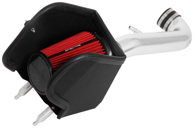 Spectre 9089 2018 Jeep Wrangler V6-3.6L F/I Air Intake Kit - Polished w/Red Filter