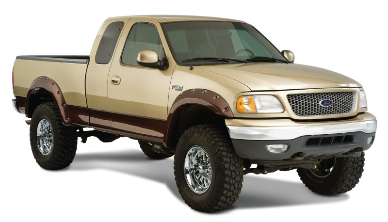 Bushwacker 20073-02 97-03 Ford F-150 Cutout Style Flares 2pc - Black