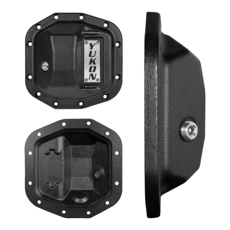 Yukon Gear & Axle YHCC-D30JL Yukon Hardcore Nodular Iron Cover for 2018 Jeep Wrangler JL Front Dana 30