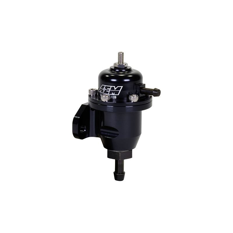 AEM 25-301BK 98-99 Acura CL / 00-05 S2000 / 98-02 Accord / 96-00 Civic Black Adjustable Fuel Pressure Regulat