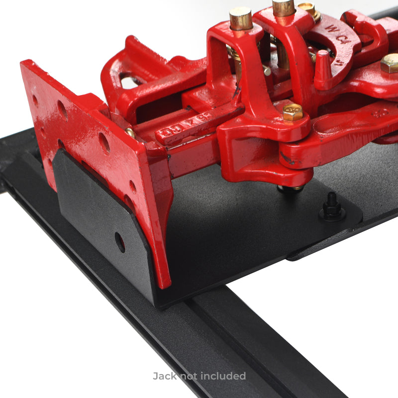 Go Rhino 5950080T XRS/SRM 4-CORE Clamp Mount Kit for Hi-Lift Jack - Tex. Blk (No Drill)