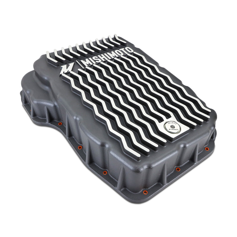 Mishimoto MMTP-RAM-07 2007.5 + RAM 6.7L Cummins 68RFE Transmission Pan - Cast - GR