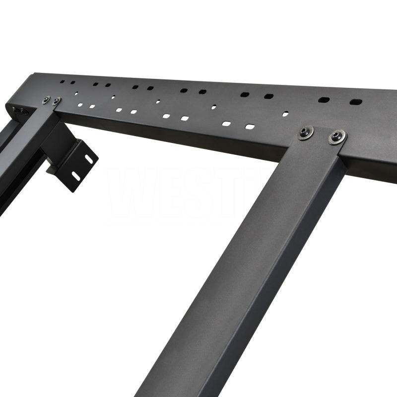 Westin 51-10005 2021 Jeep Gladiator Overland Cargo Rack - Textured Black