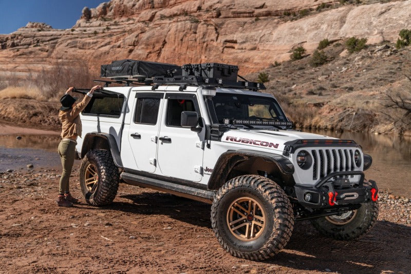 AMP Research 77135-01A 20-24 Jeep JT Gladiator (Launch/Overlnd/Rubicon/Sport/Sport S) PowerStep XL - Black