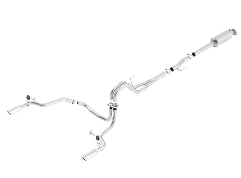 Borla 140616 15-16 Ford F-150 3.5L EcoBoost Ext. Cab Std. Bed Catback Exhaust ATAK Single Split Rear Exit