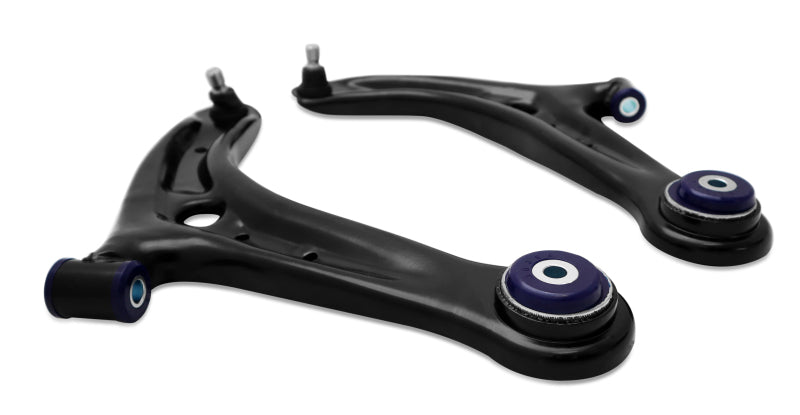 Superpro TRC1048 13-17 Ford Fiesta Complete Front Lower Control Arm Kit (Caster Increase)