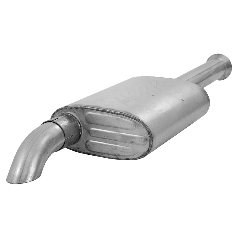 MBRP S5522AL 00-06 Jeep Wrangler (TJ) Inline-4 2.5L Inline-6 4.0L Cat Back Single Off-Road Turn Down Alum Ex