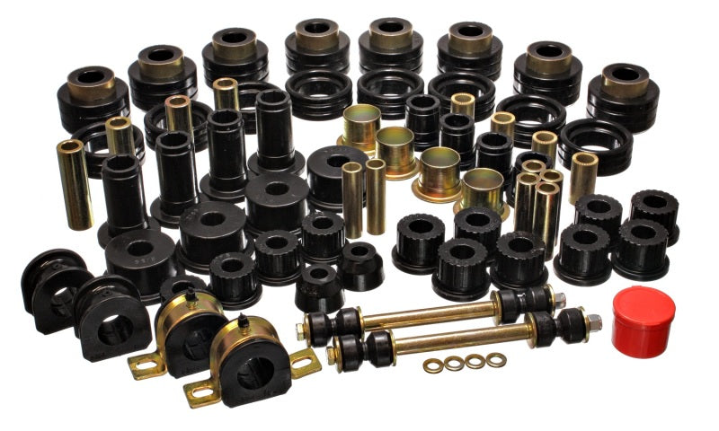 Energy Suspension 5.18109G 94-01 Dodge RAM 1500 2WD / 94-02 RAM 2500/3500 2WD Black Hyper-flex Master Bushing