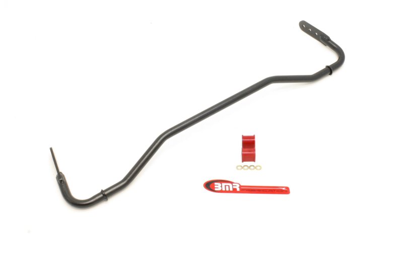 BMR Suspension SB013H BMR 08-09 Pontiac G8 Rear Hollow 22mm Adj. Sway Bar Kit w/ Bushings - Black Hammertone