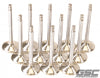 GSC Power Division 2057-12 GSC P-D Nissan VR38DETT 33.15mm Head +1mm OS 91.95mm Long 6.6mm Stem Exhaust Valve - Set of 12