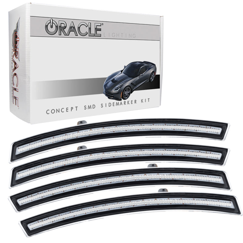 ORACLE Lighting 2392-019 Oracle Chevrolet Corvette C7 Concept Sidemarker Set - Clear - No Paint SEE WARRANTY