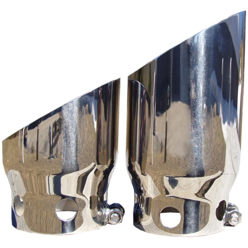 MBRP T5111 2008 Ford F250/350/450 6.4 L 4 inlet 5 Tip Cover Set - 6 and 9 in length