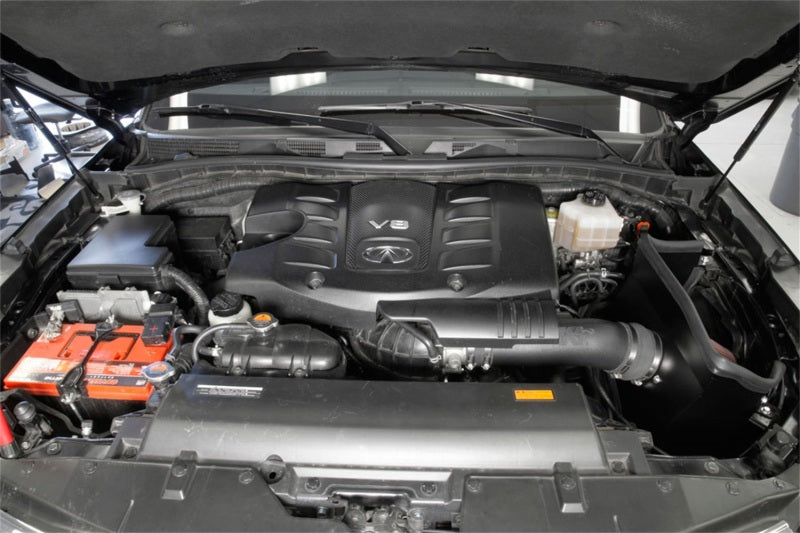 K&N Engineering 63-6018 K&N 2017 Nissan Armada V8 5.6L AirCharger Performance Air Intake