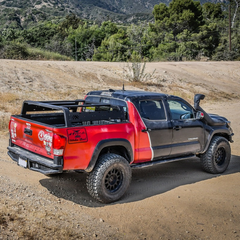 Westin 51-10015 05-21 Toyota Tacoma 5ft Bed Overland Cargo Rack - Textured Black