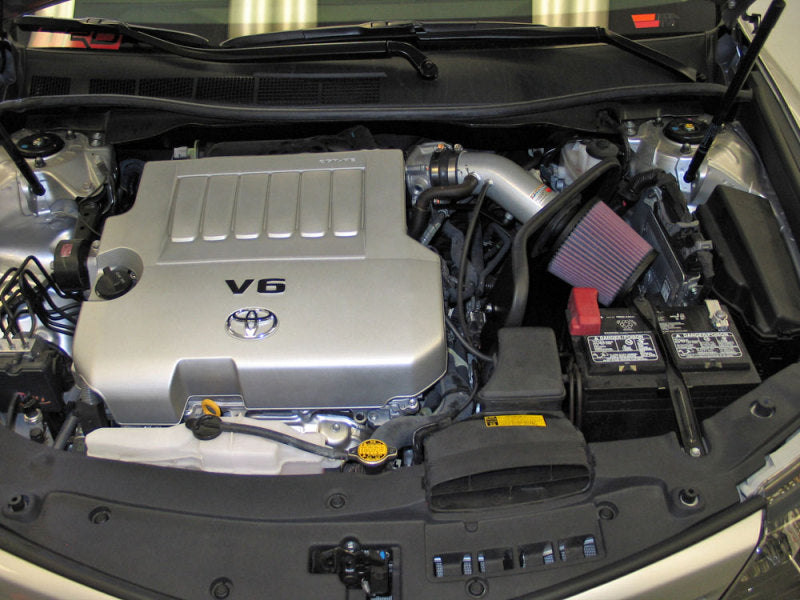 K&N Engineering 69-8618TS K&N 12 Toyota Camry 3.5L V6 Silver Short RAM Typhoon Intake