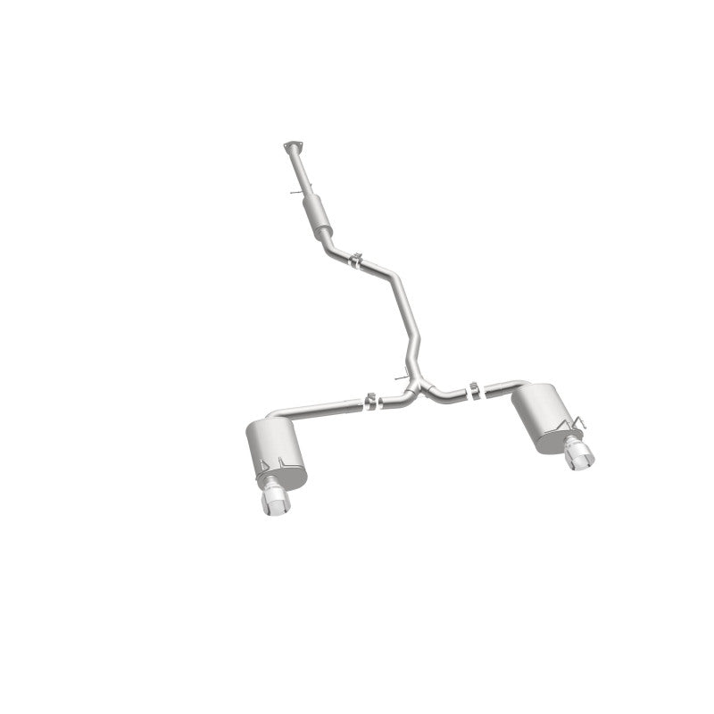 Magnaflow 19181 MagnaFlow Sys C/B 2015 Honda Accord 3.5L V6 2.5in SS Dual Split Rear Polished 4.5 Tip