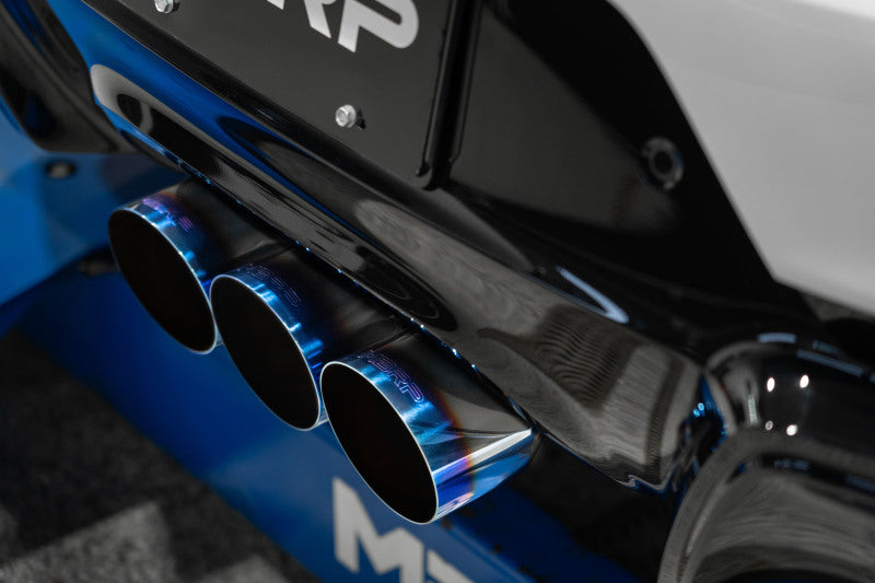 MBRP S49043BE 2024+ Acura Integra Type-R T304 SS 3in Cat-Back Triple Center Outlet Exhaust w/Burnt Tips