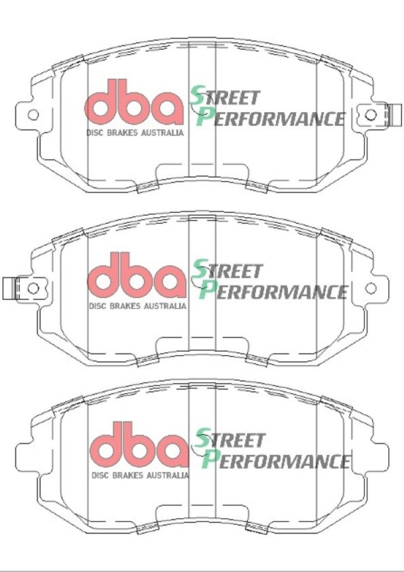 DBA DB1491SP 03-05 Subaru WRX / 08 Subaru WRX SP500 Front Brake Pads